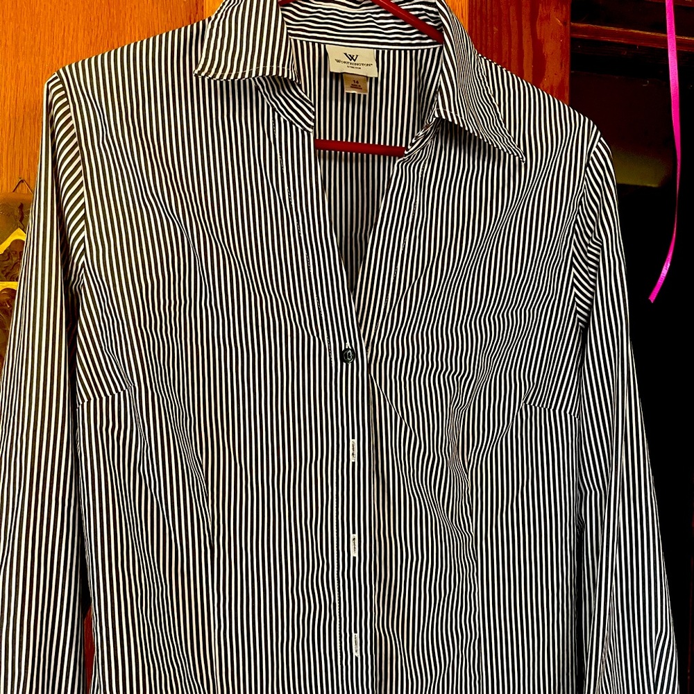 Button down stripes